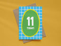 Boy Age 11 Card