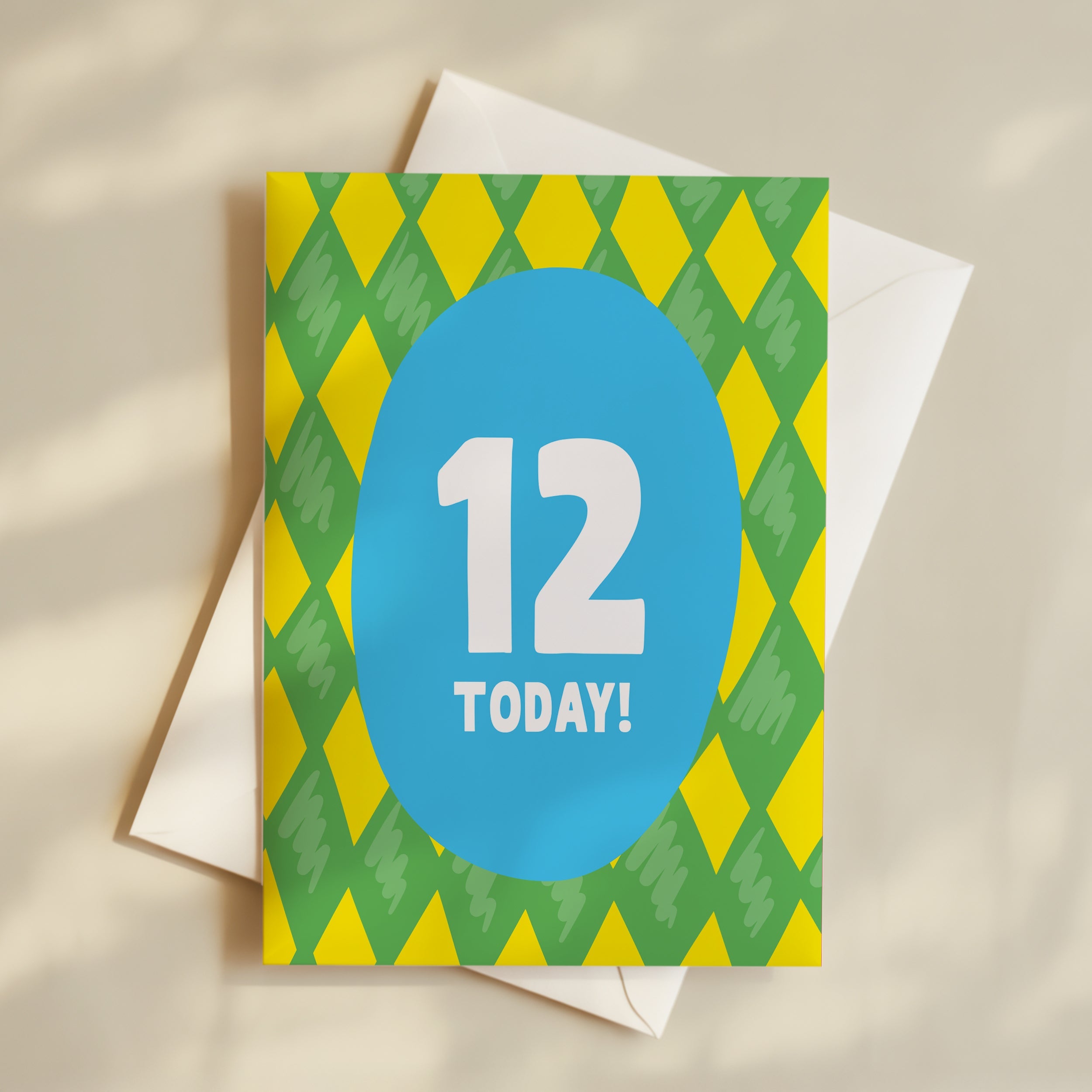 Boy Age 12 Card
