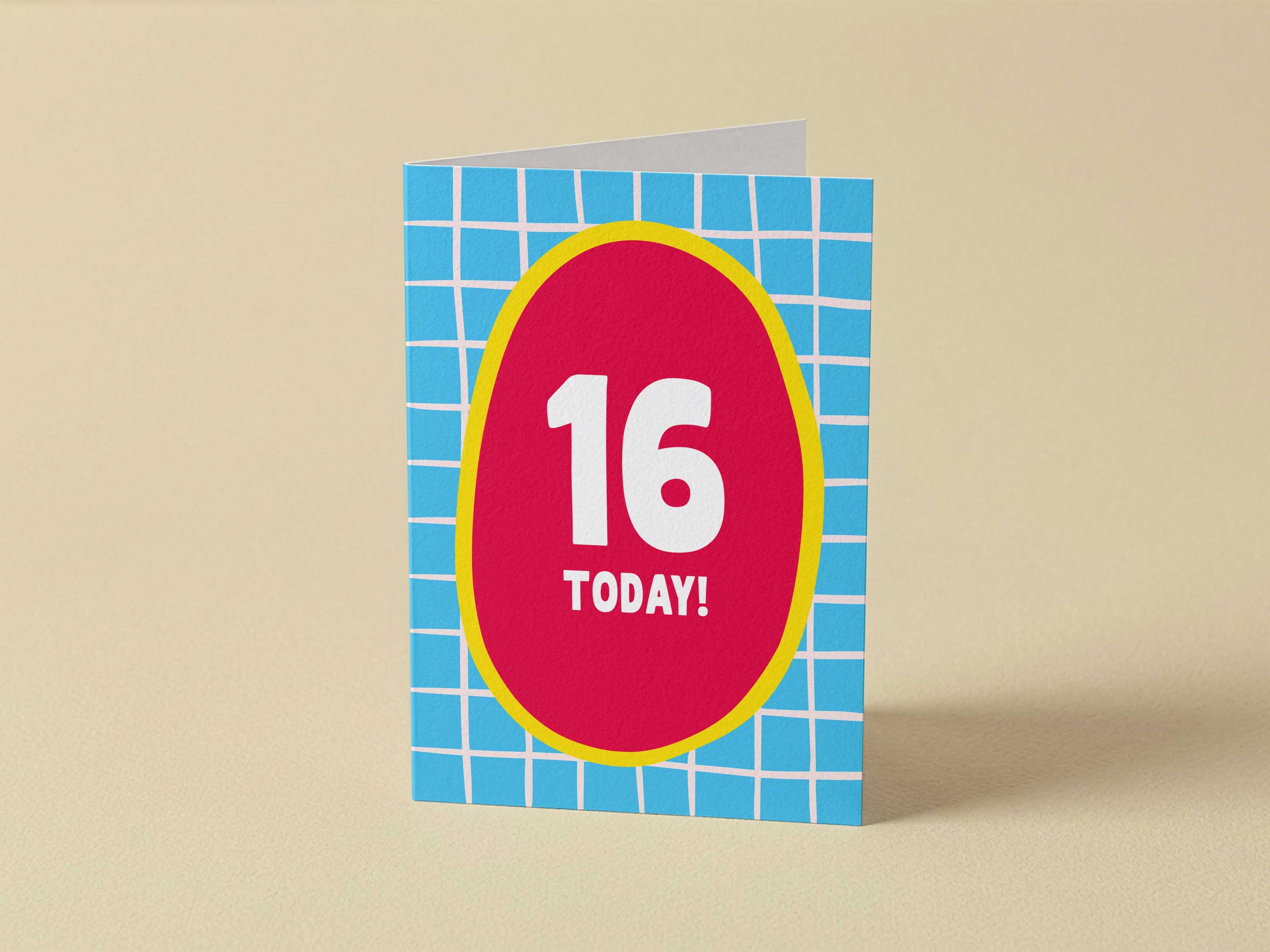 Boy Age 16 Card