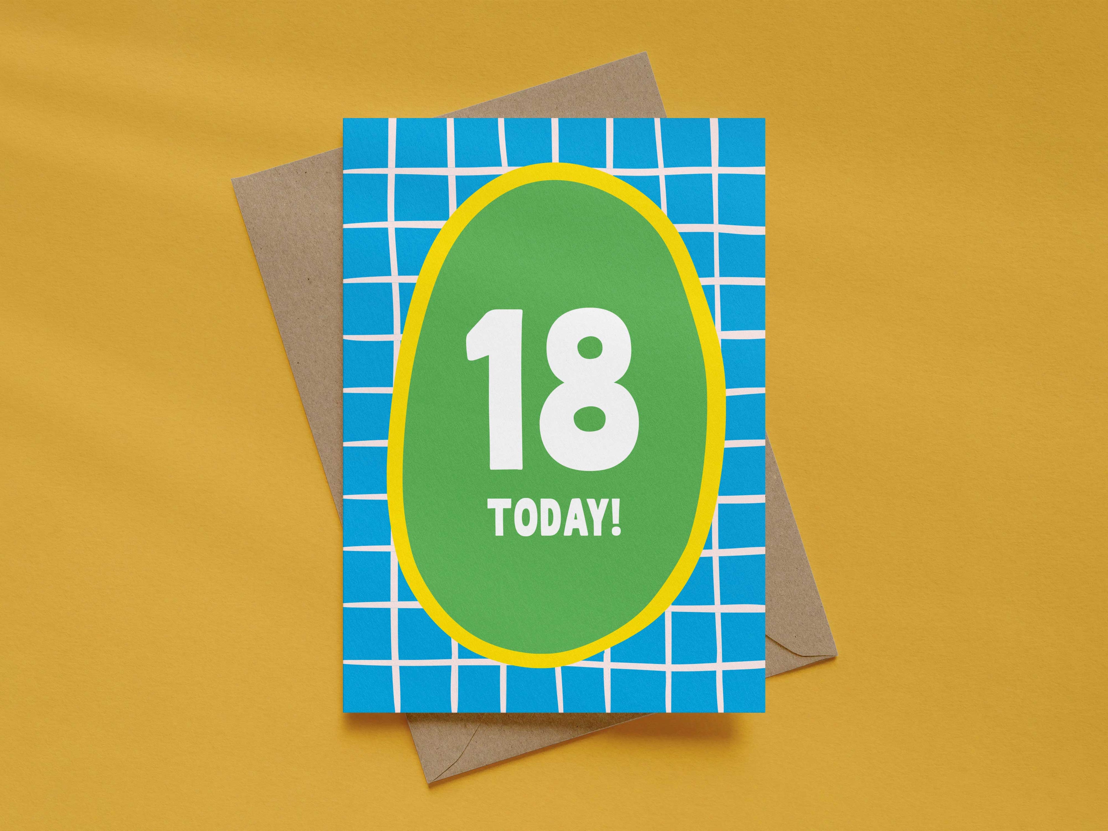 Boy Age 18 Card