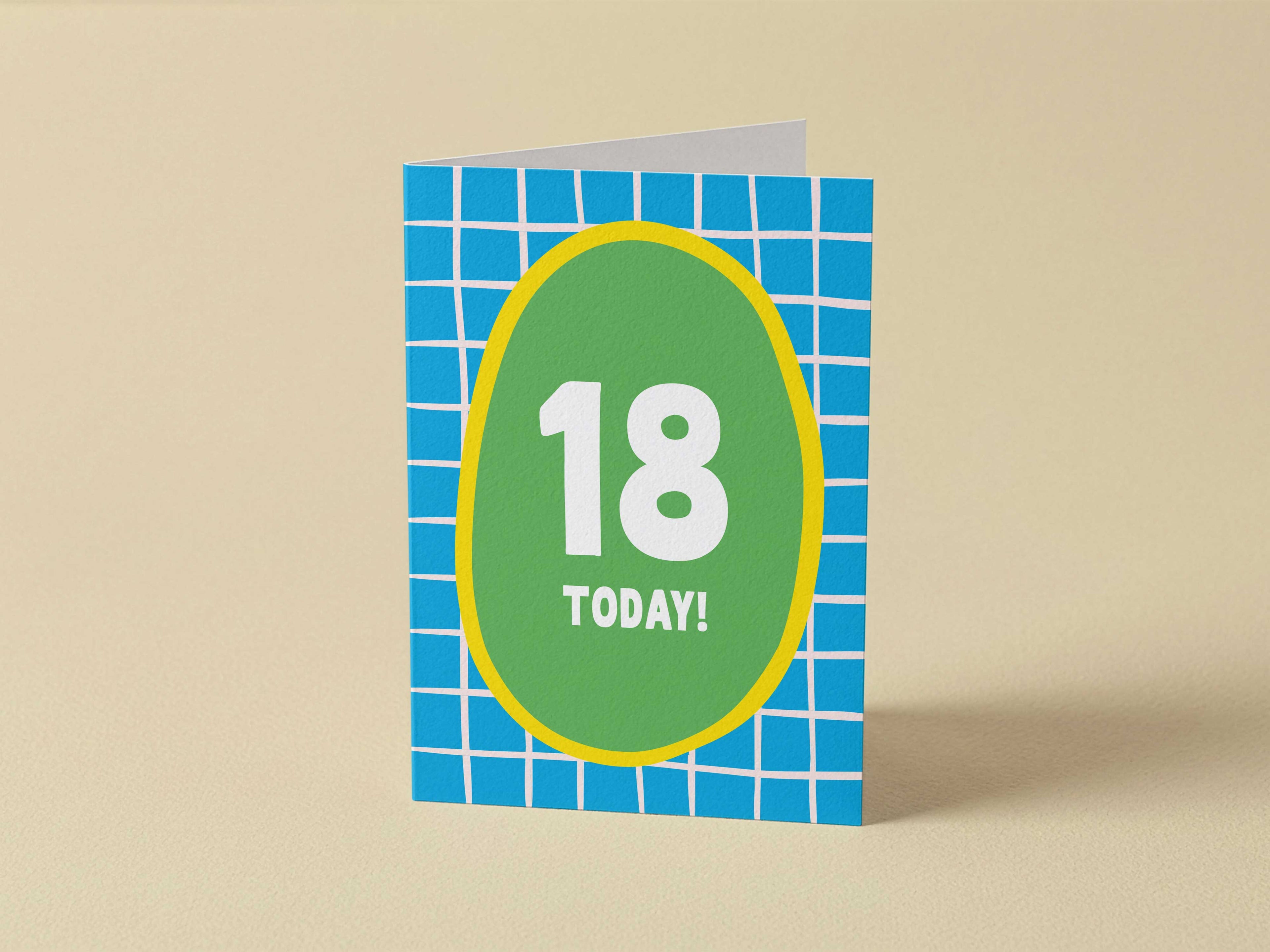 Boy Age 18 Card