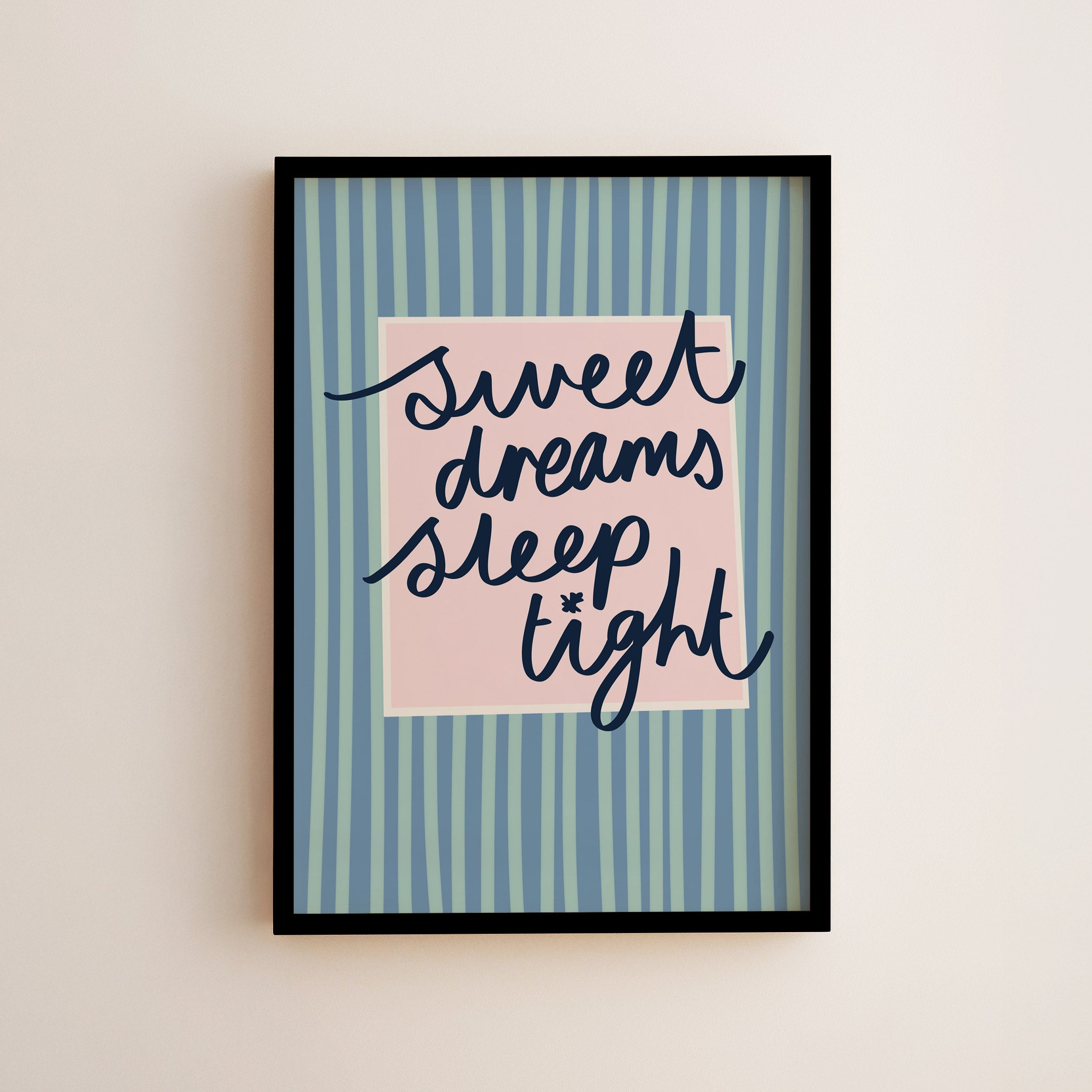 Sweet Dreams Striped Print