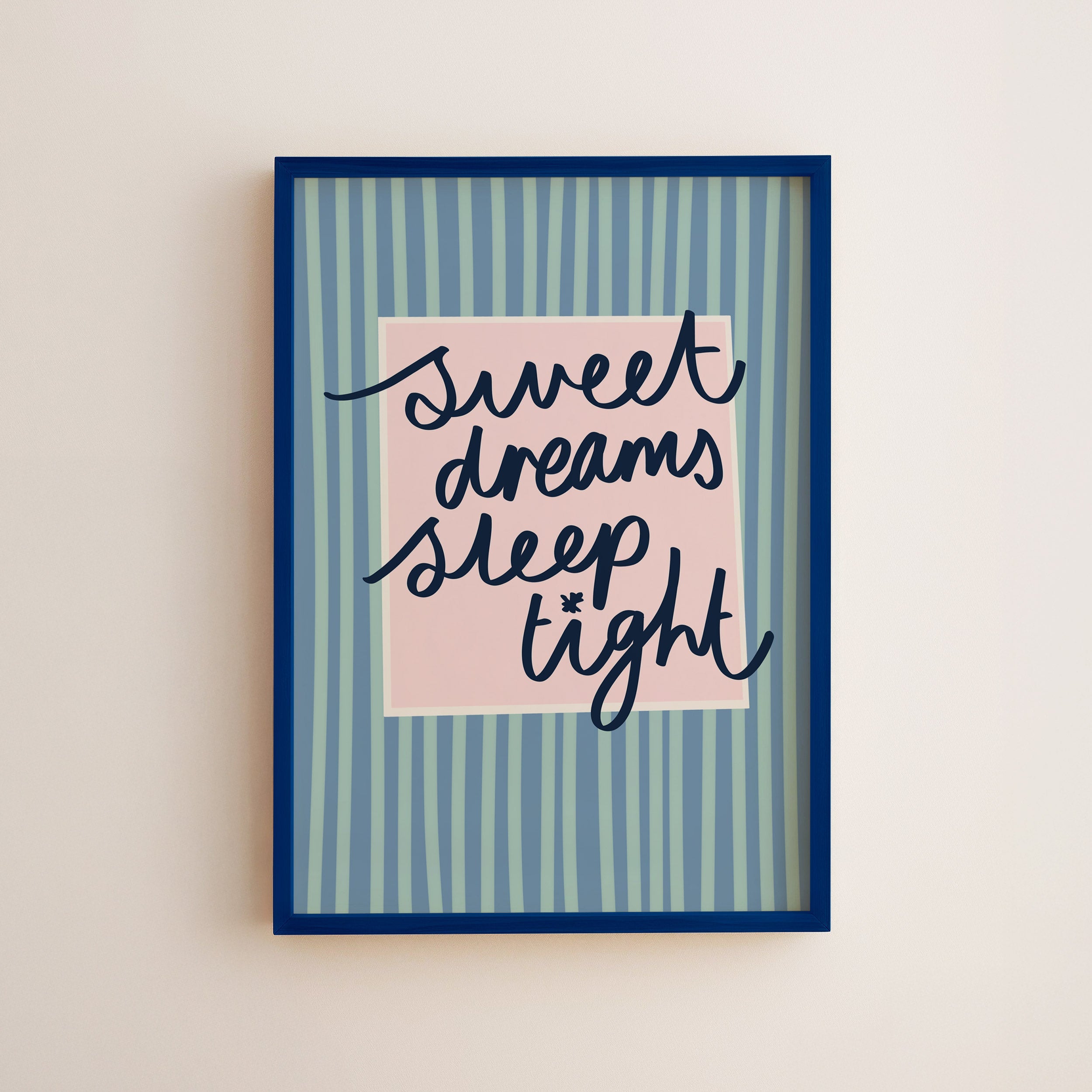 Sweet Dreams Striped Print