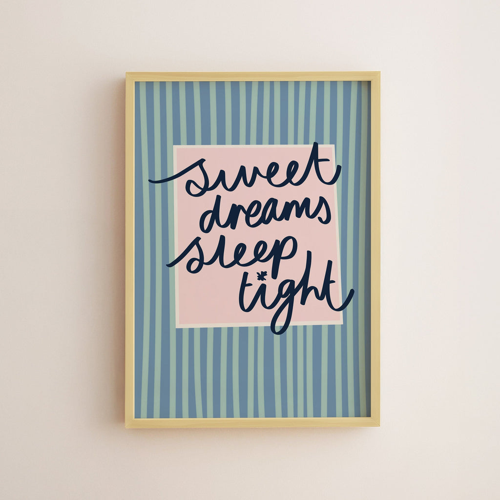 Sweet Dreams Striped Print