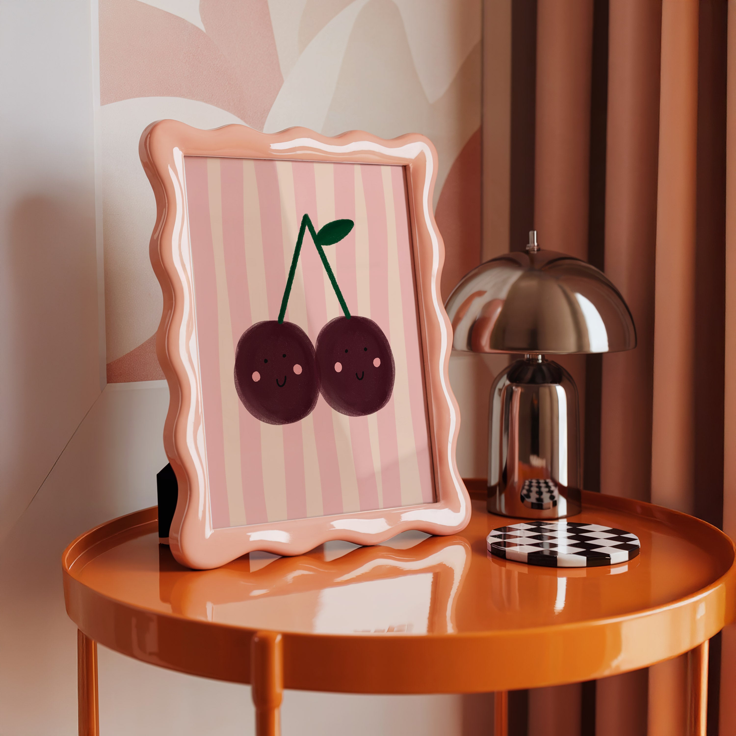 Smiling Cherries Print