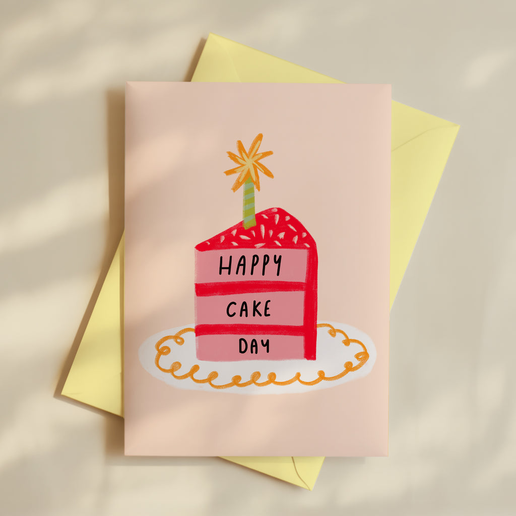 Happy Cake Day Card