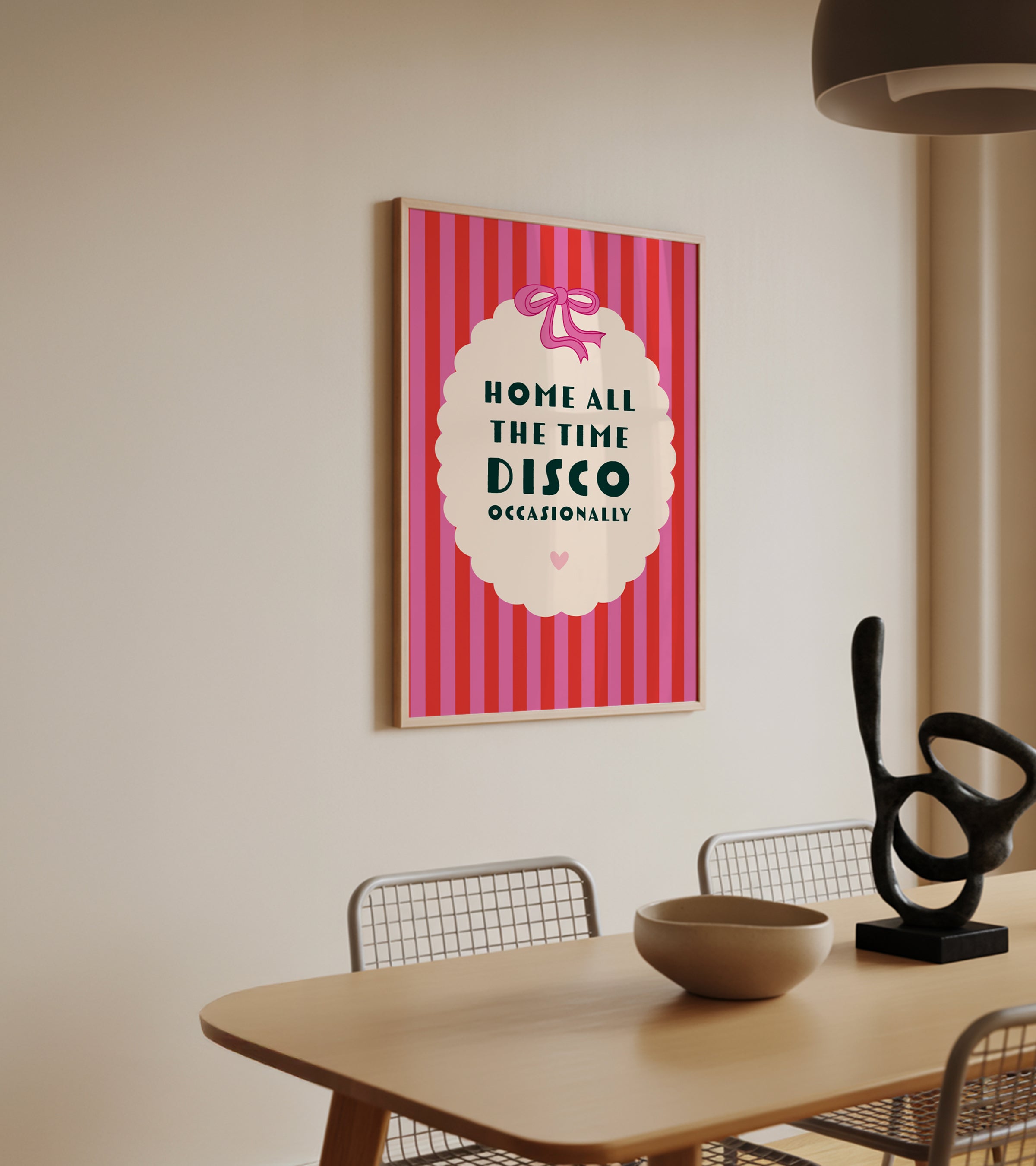 Home All The Time, Disco Occasionally Harry Styles Inspired Print