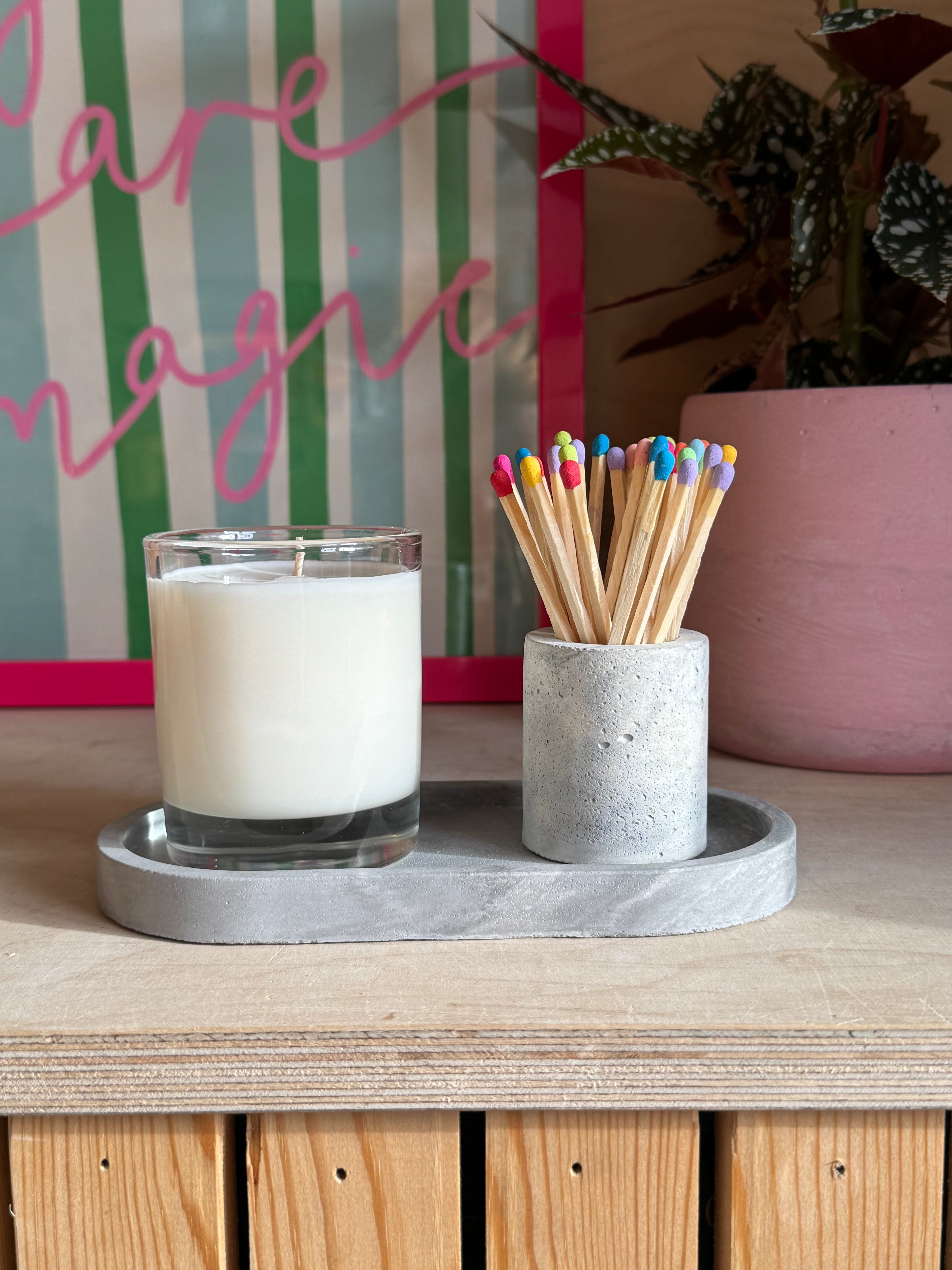 Mini Match Pot & Matches