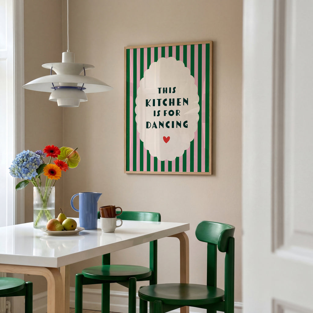 This Kitchen is for Dancing Print