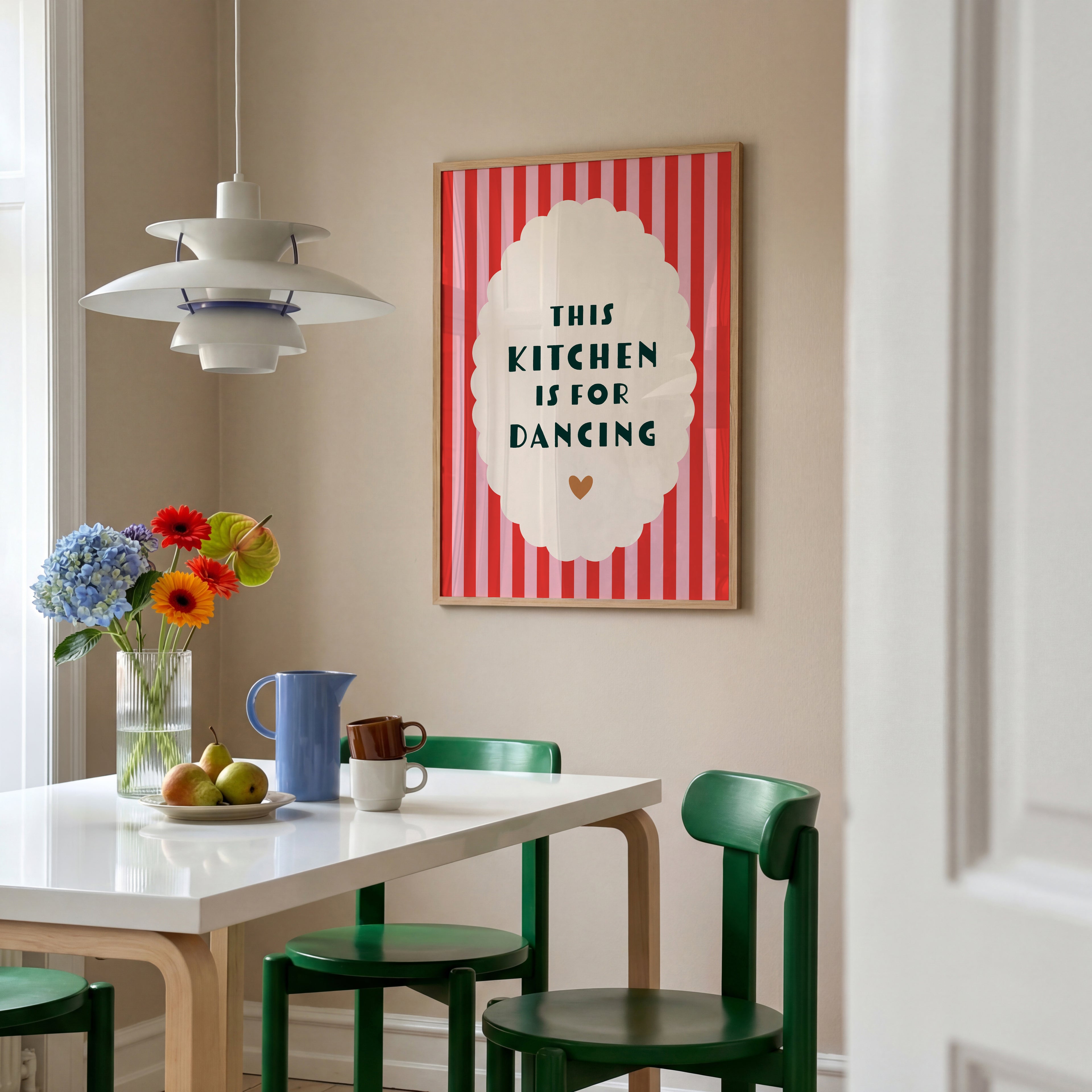 This Kitchen is for Dancing Print