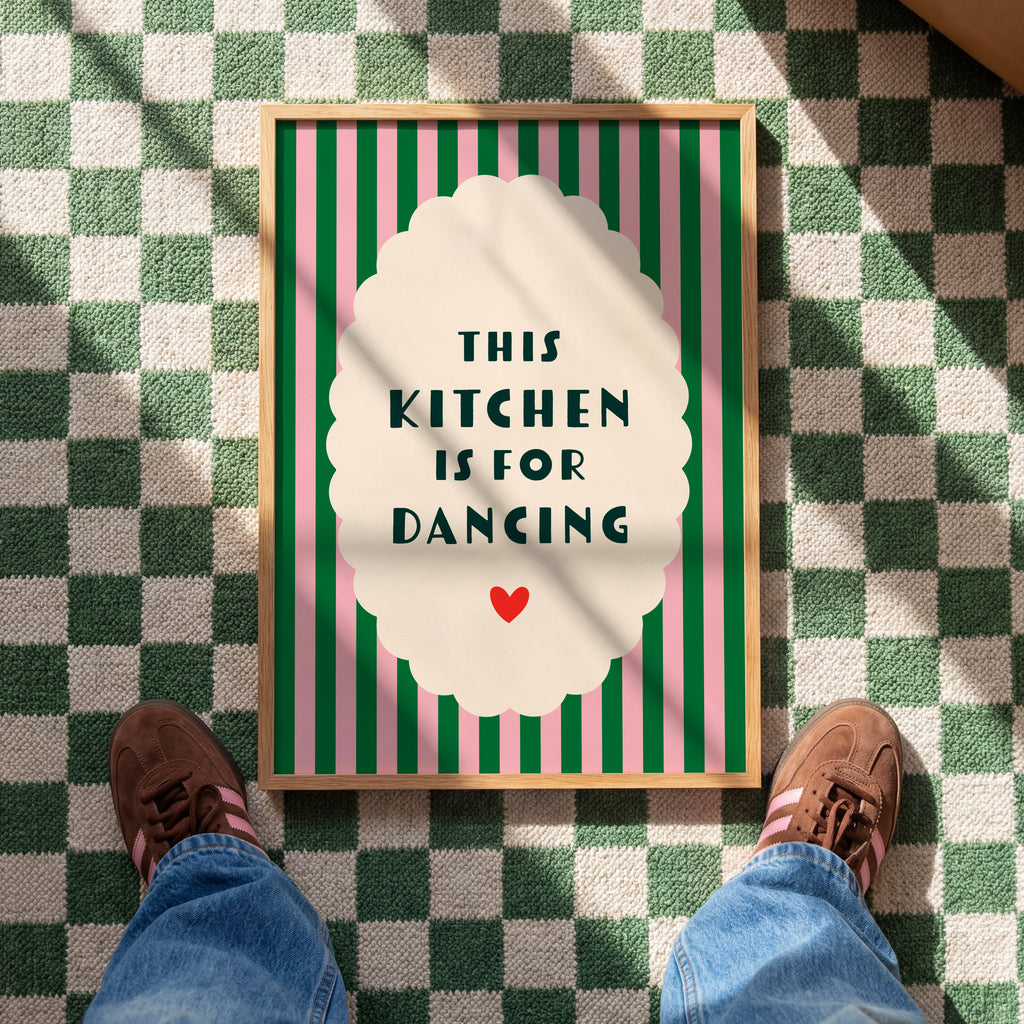 This Kitchen is for Dancing Print