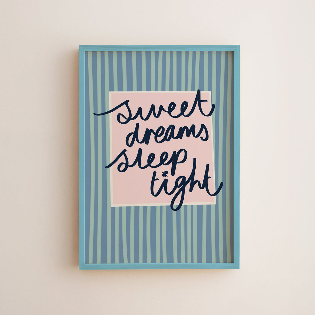 Sweet Dreams Striped Print