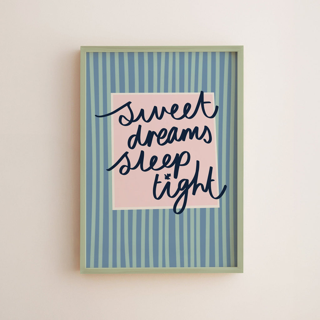 Sweet Dreams Striped Print
