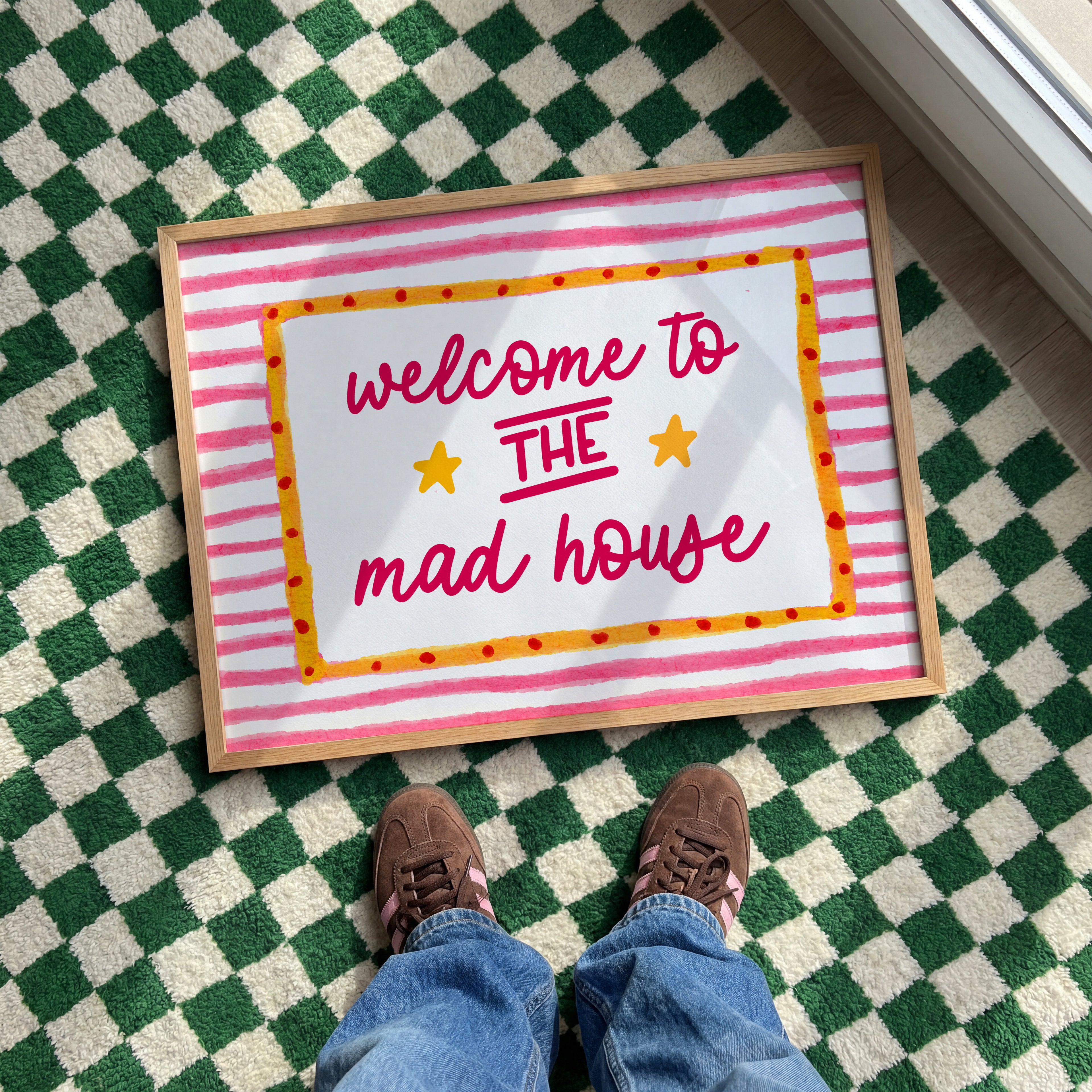 Welcome to the Mad House Print