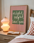 Night Love You Print