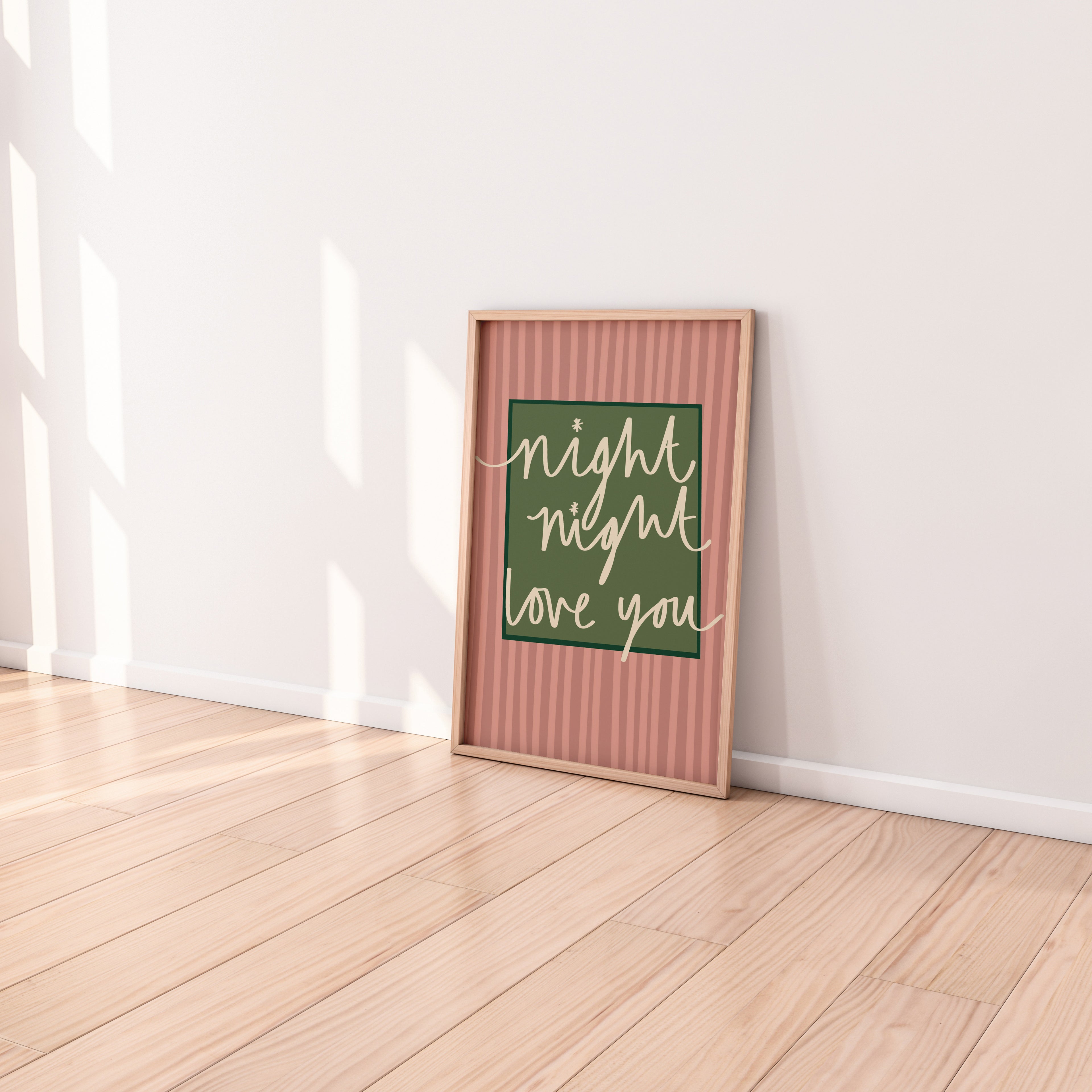 Night Love You Print