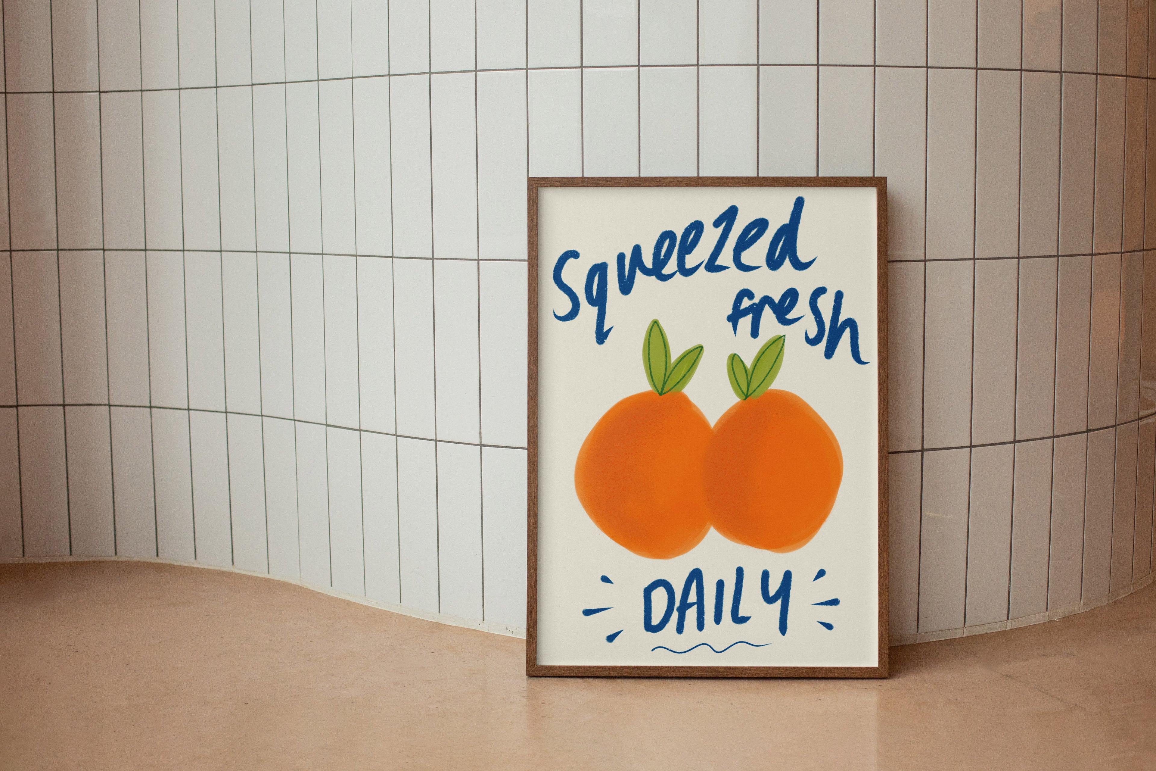 Squeezed Fresh Print