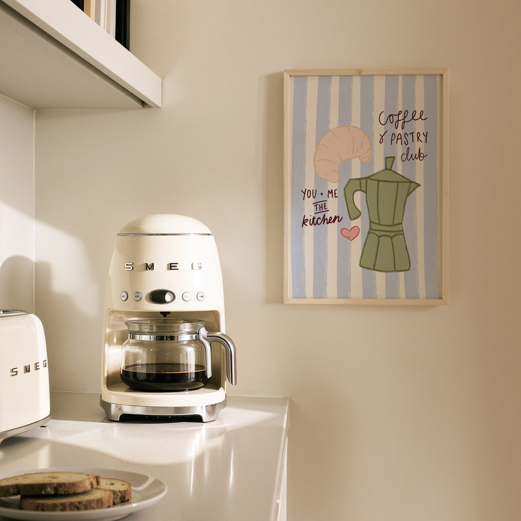Coffee & Pastry Club Print