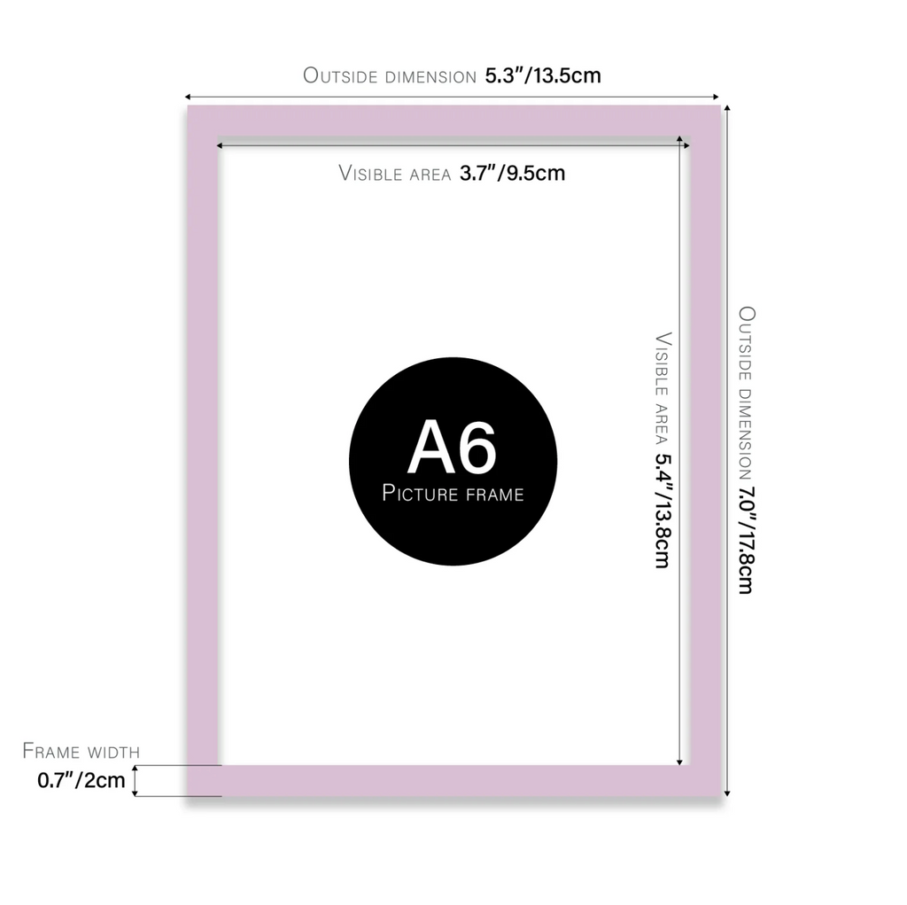 Lilac Picture Frame