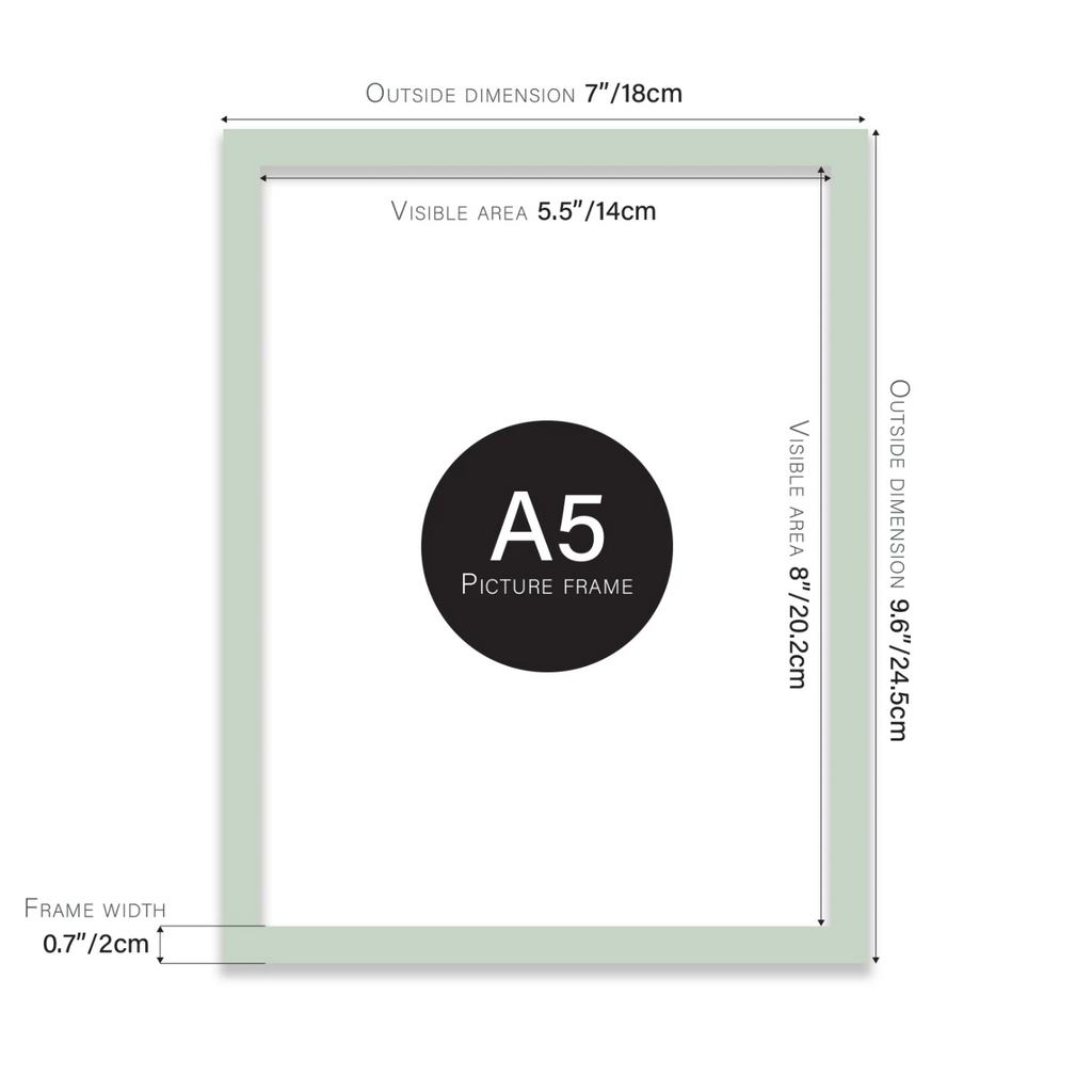 Mint Green Picture Frame