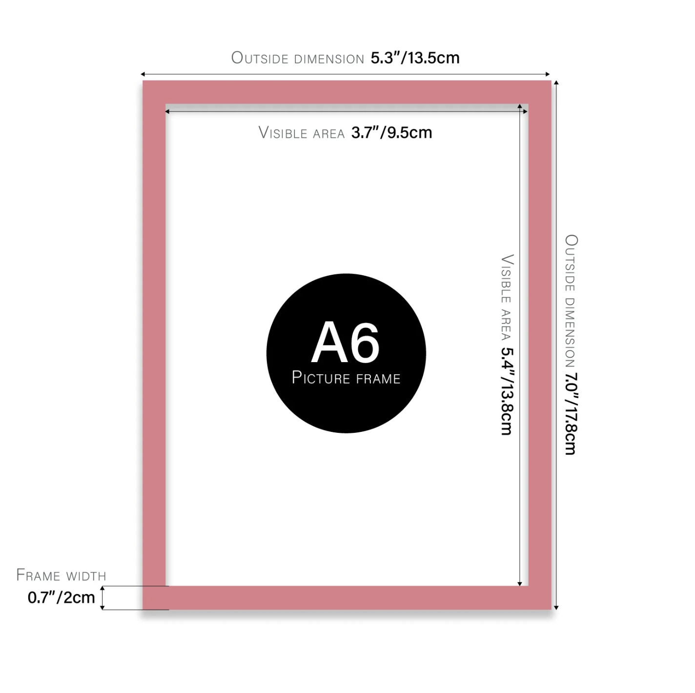Pink Picture Frame