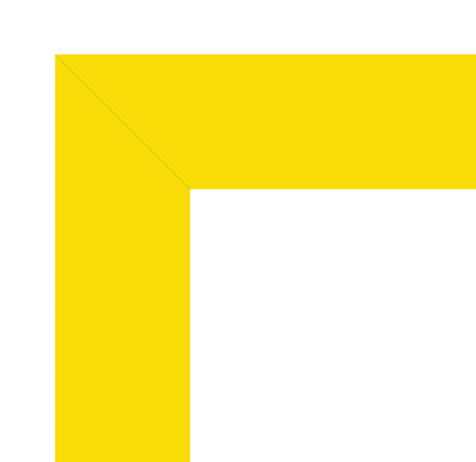 Yellow Picture Frame