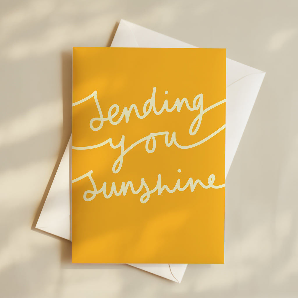 Sending You Sunshine Card