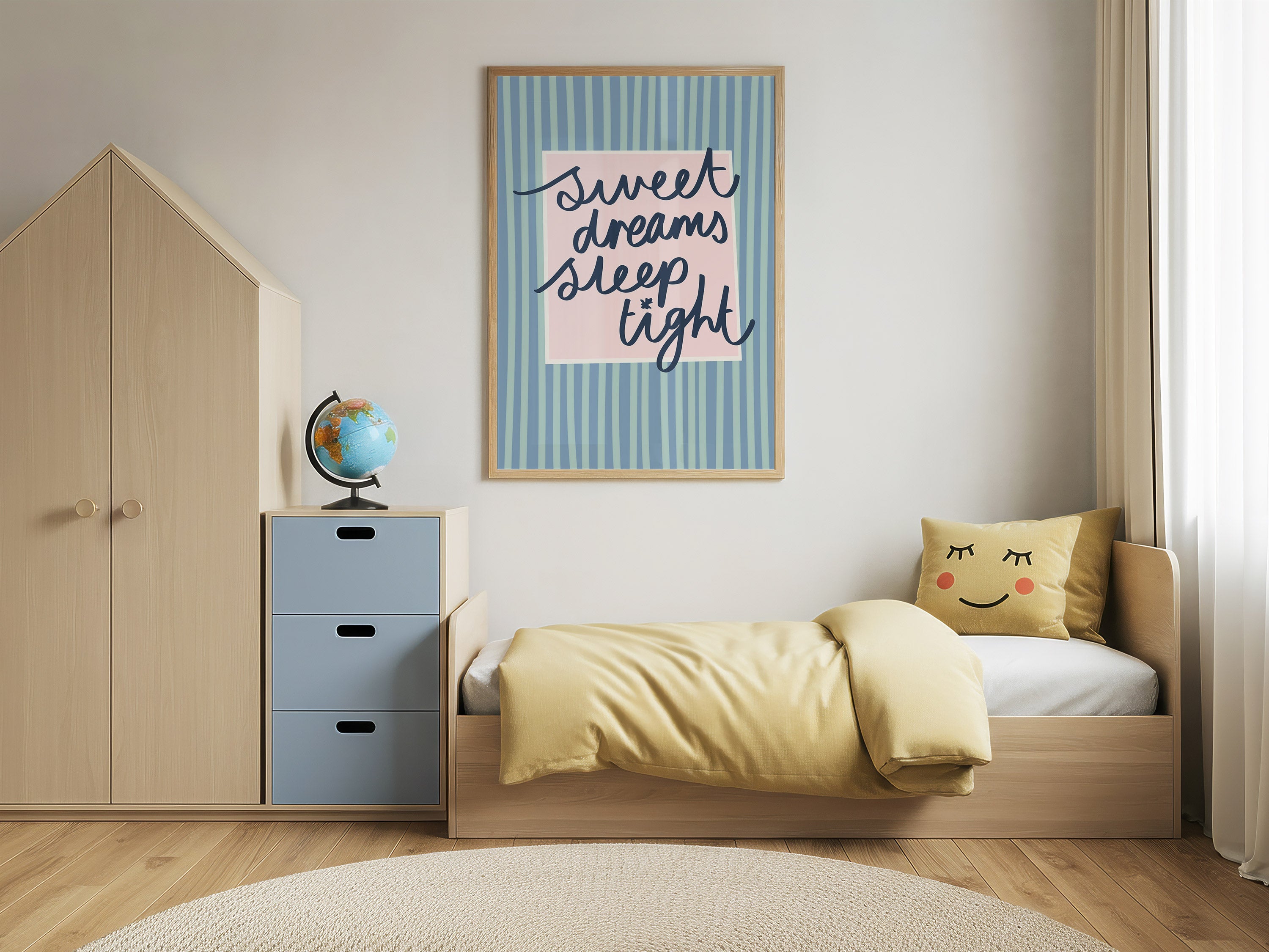 Sweet Dreams Striped Print