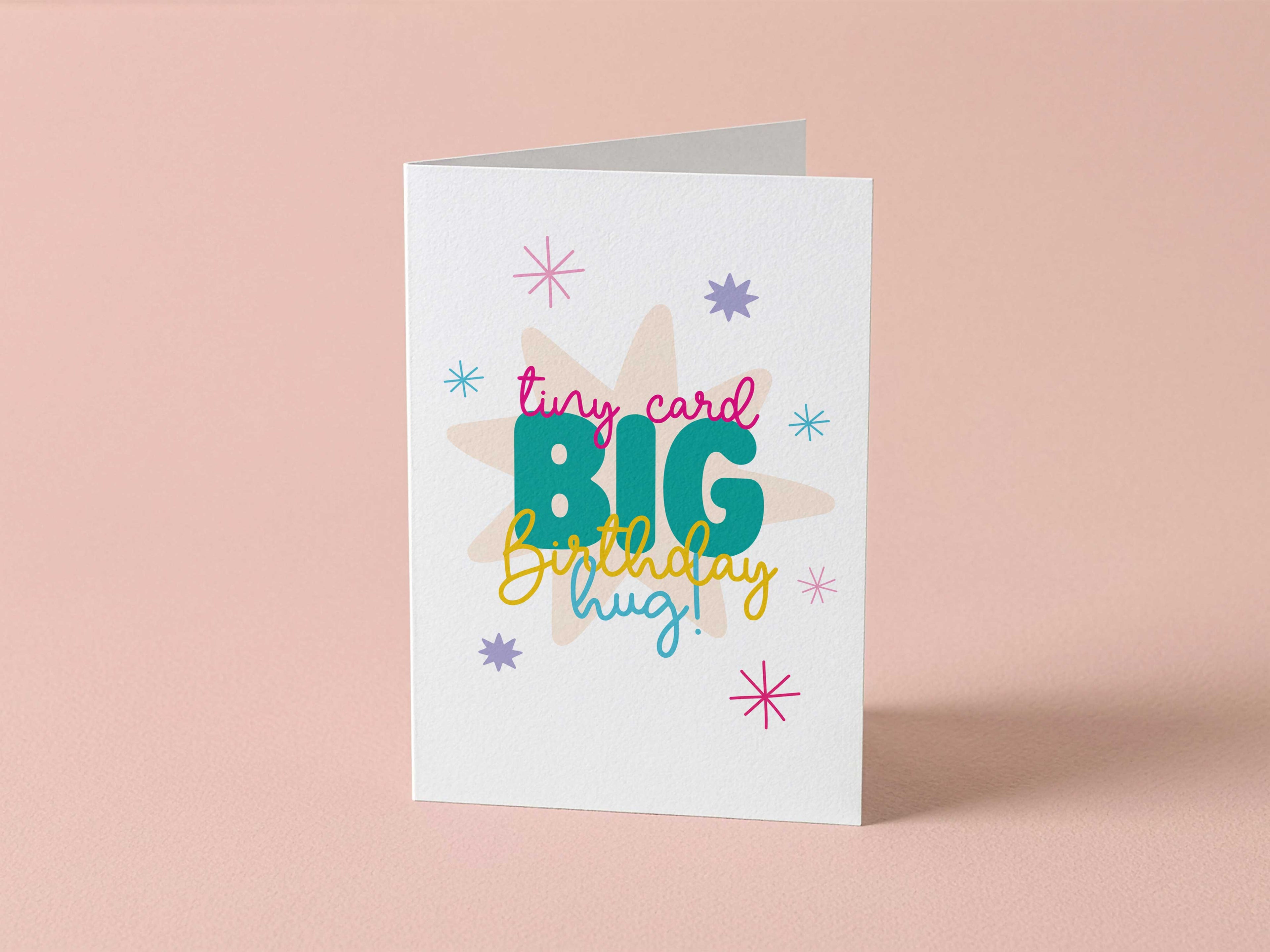 Tiny Card Big Birthday Hug