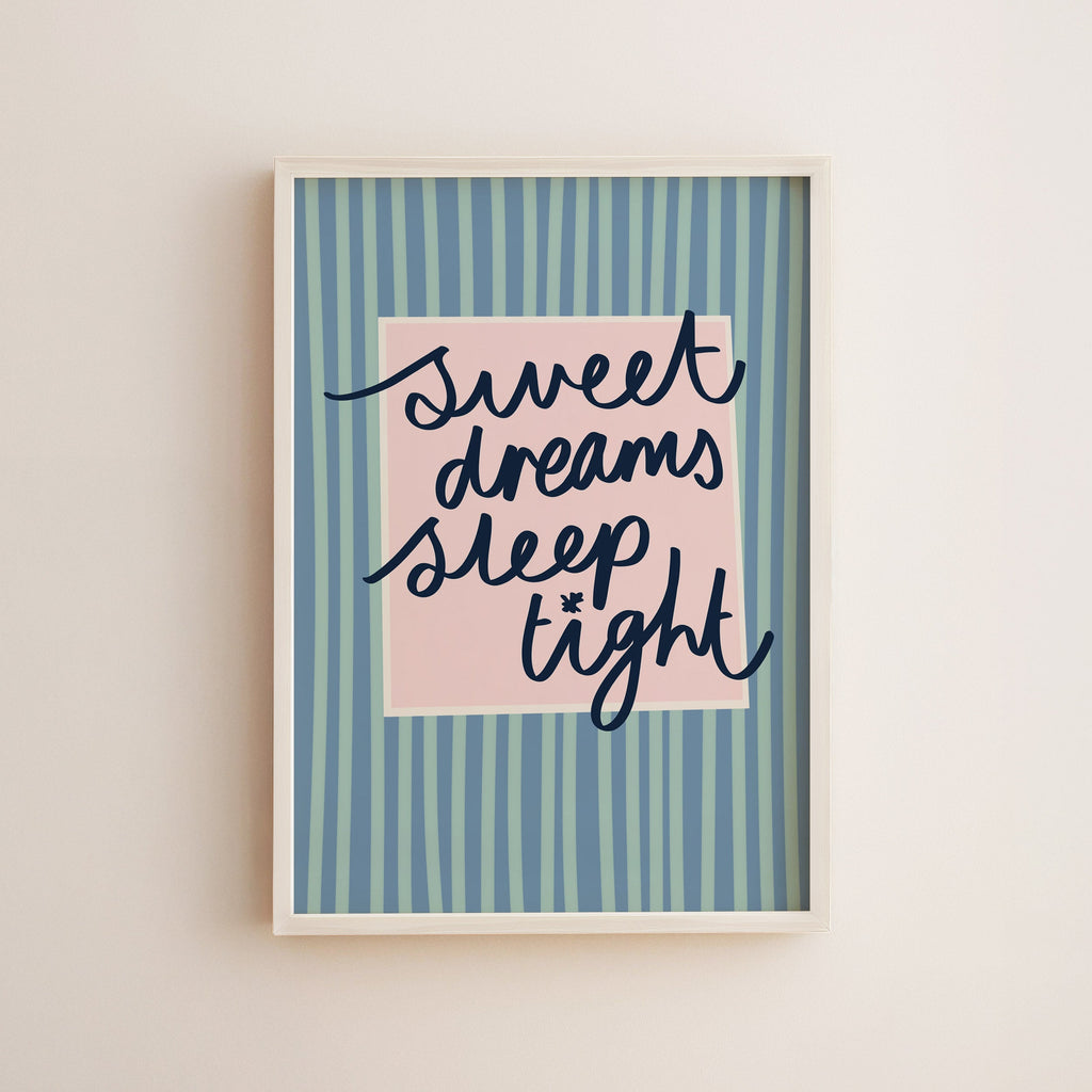 Sweet Dreams Striped Print