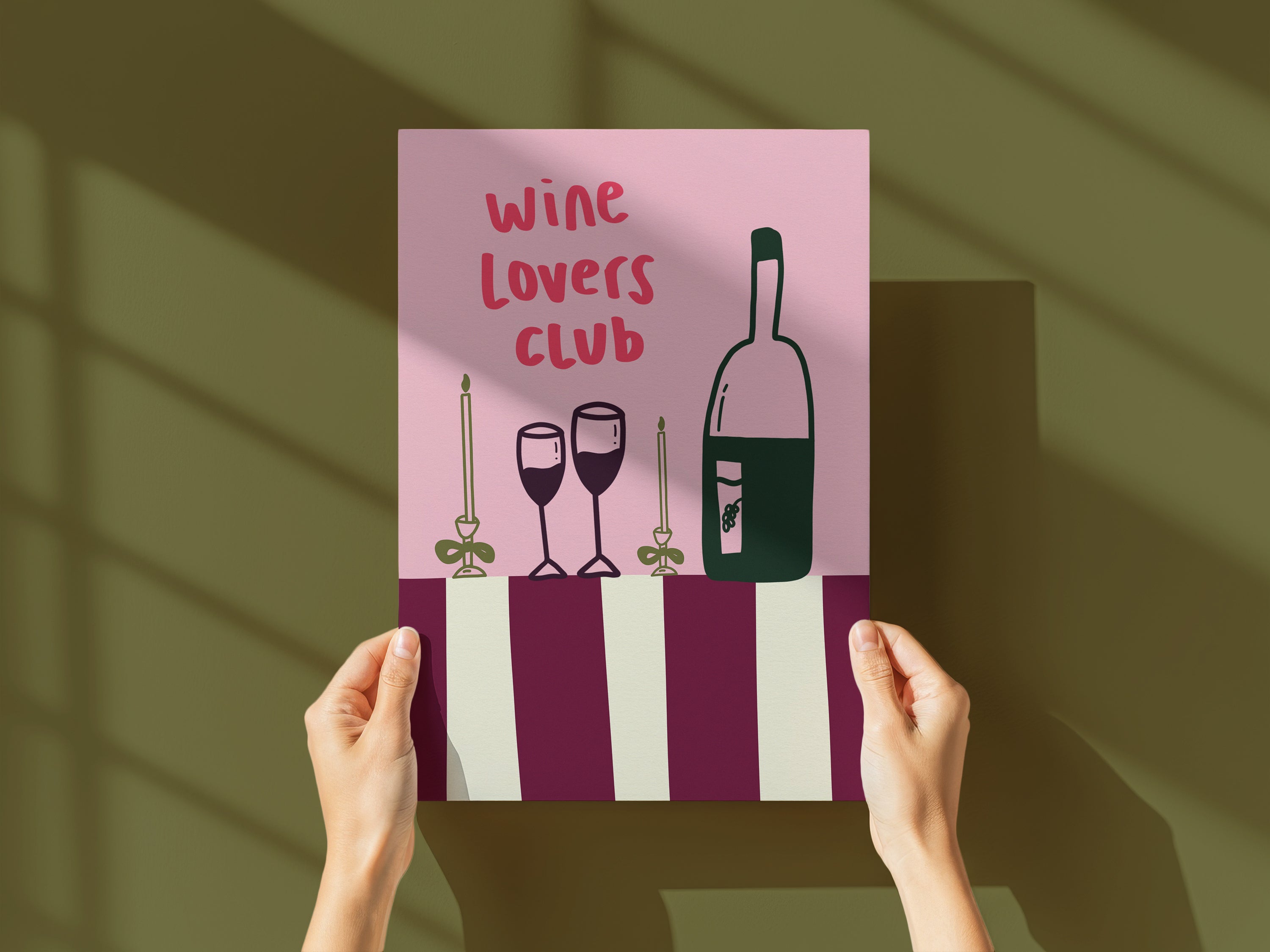Wine Lovers Club Print