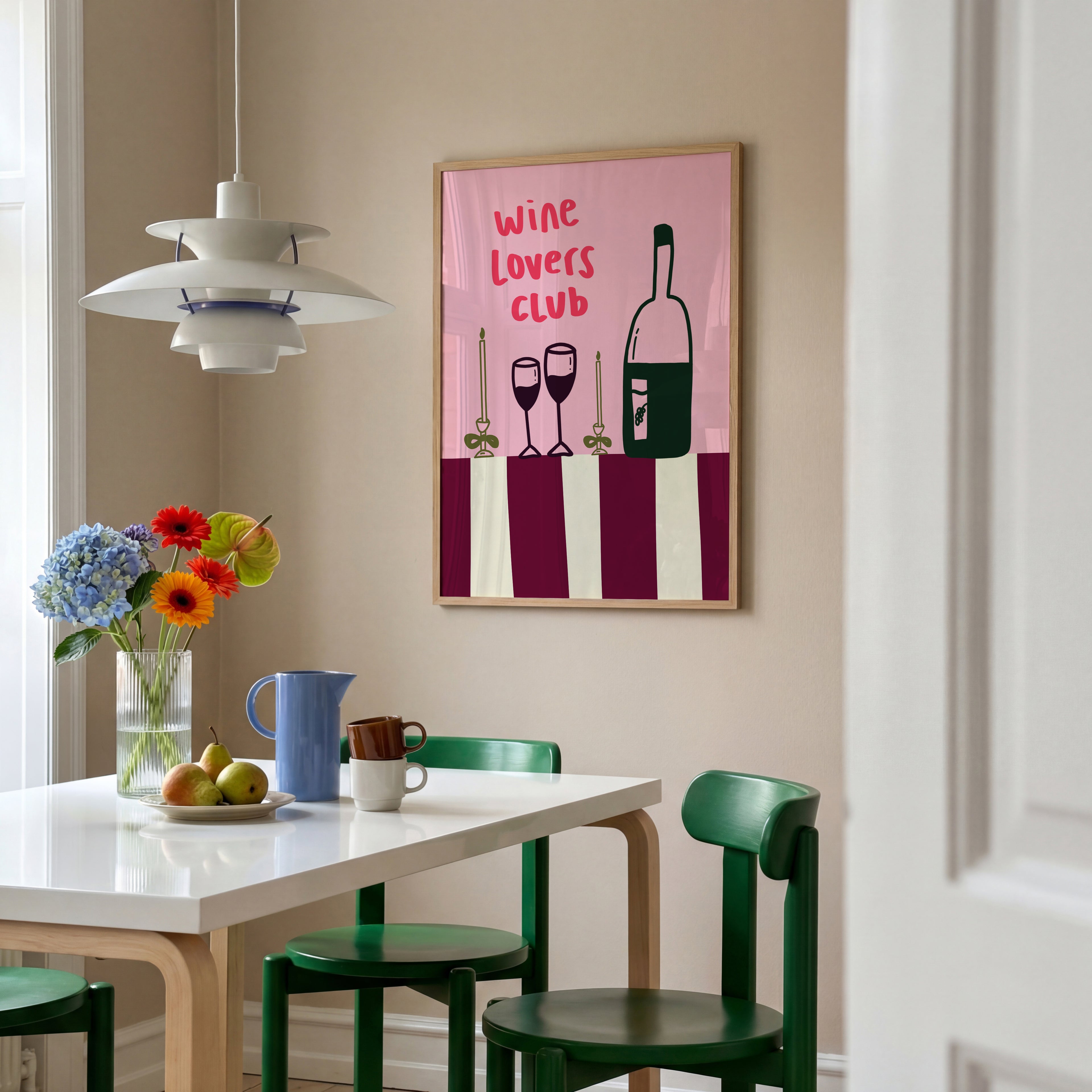 Wine Lovers Club Print