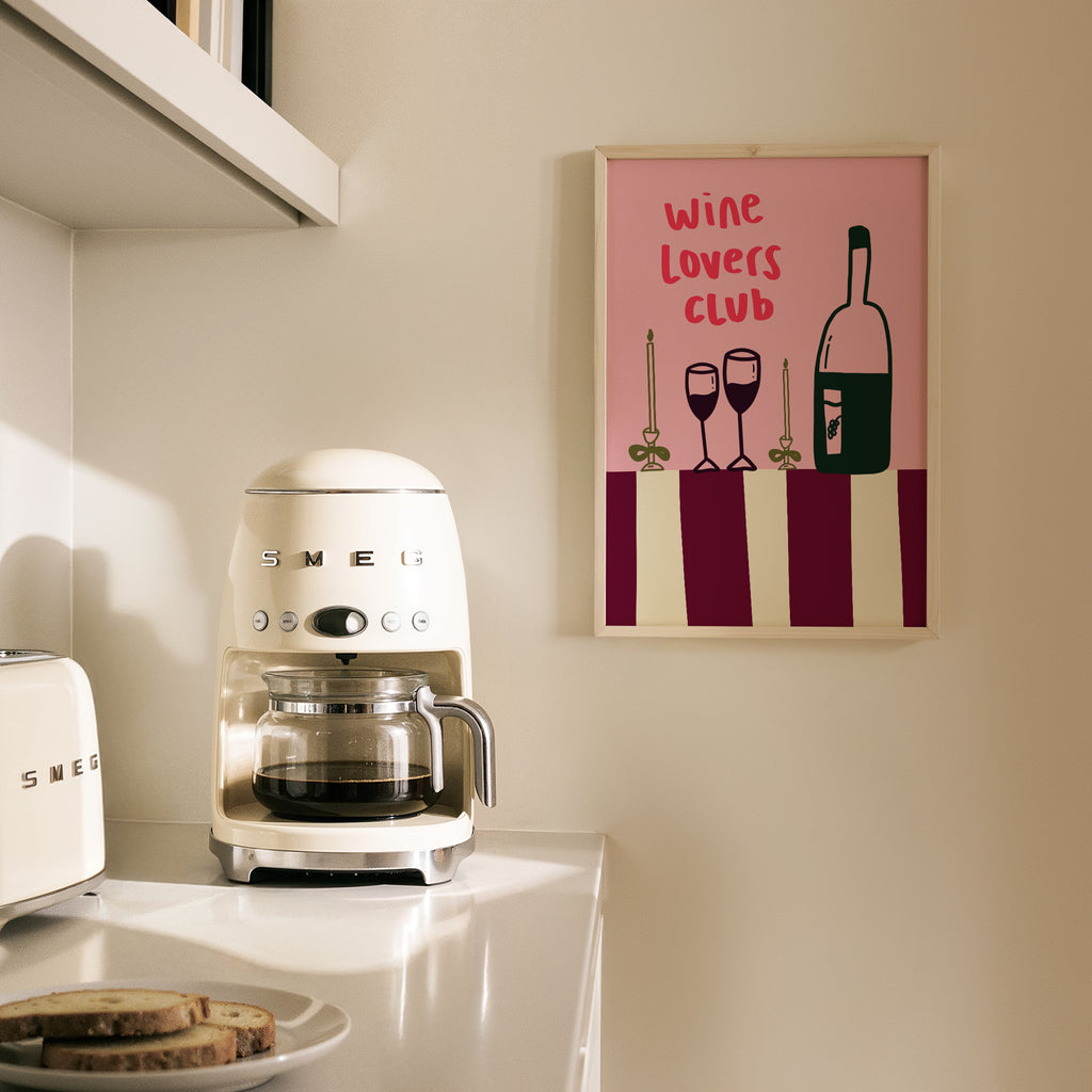 Wine Lovers Club Print