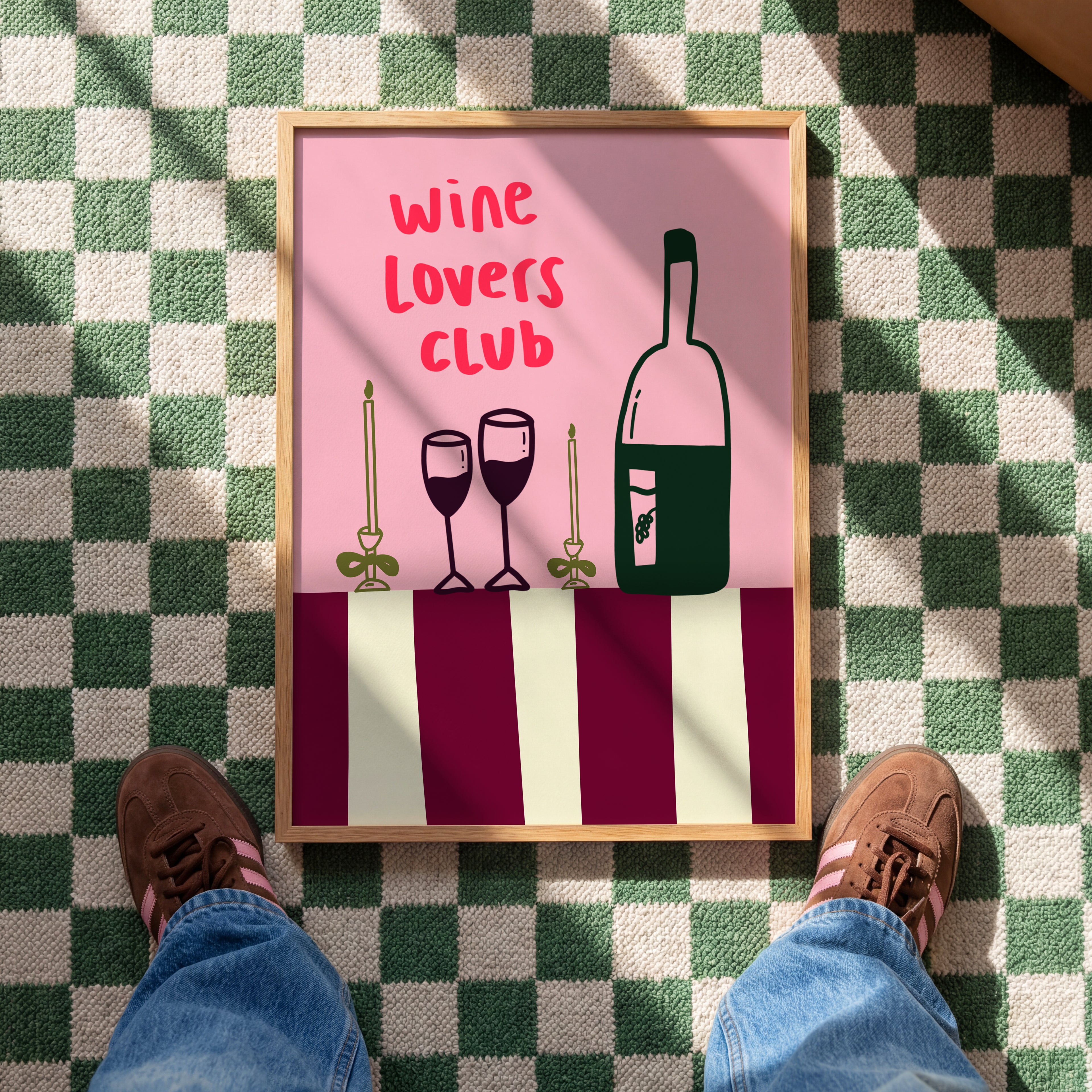 Wine Lovers Club Print