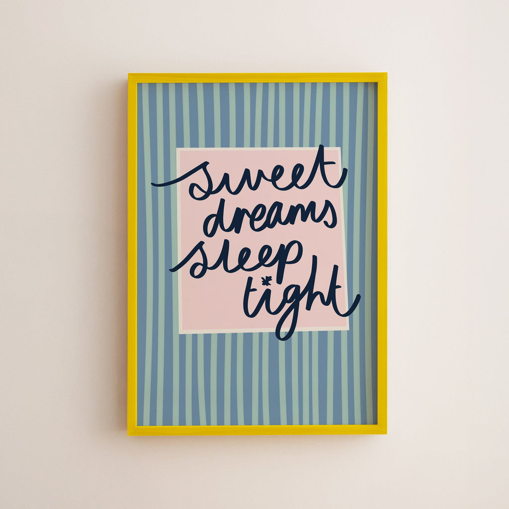 Sweet Dreams Striped Print