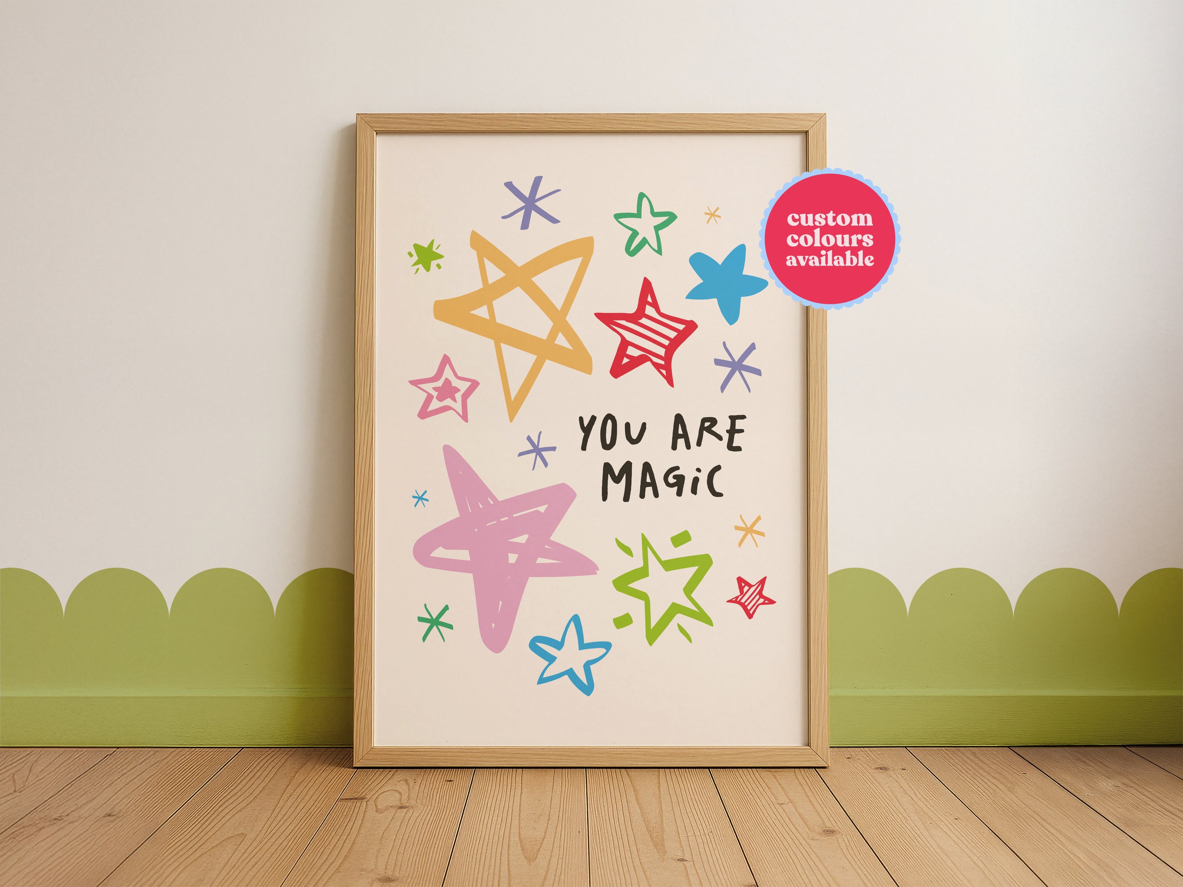 You Are Magic Wall Art Print