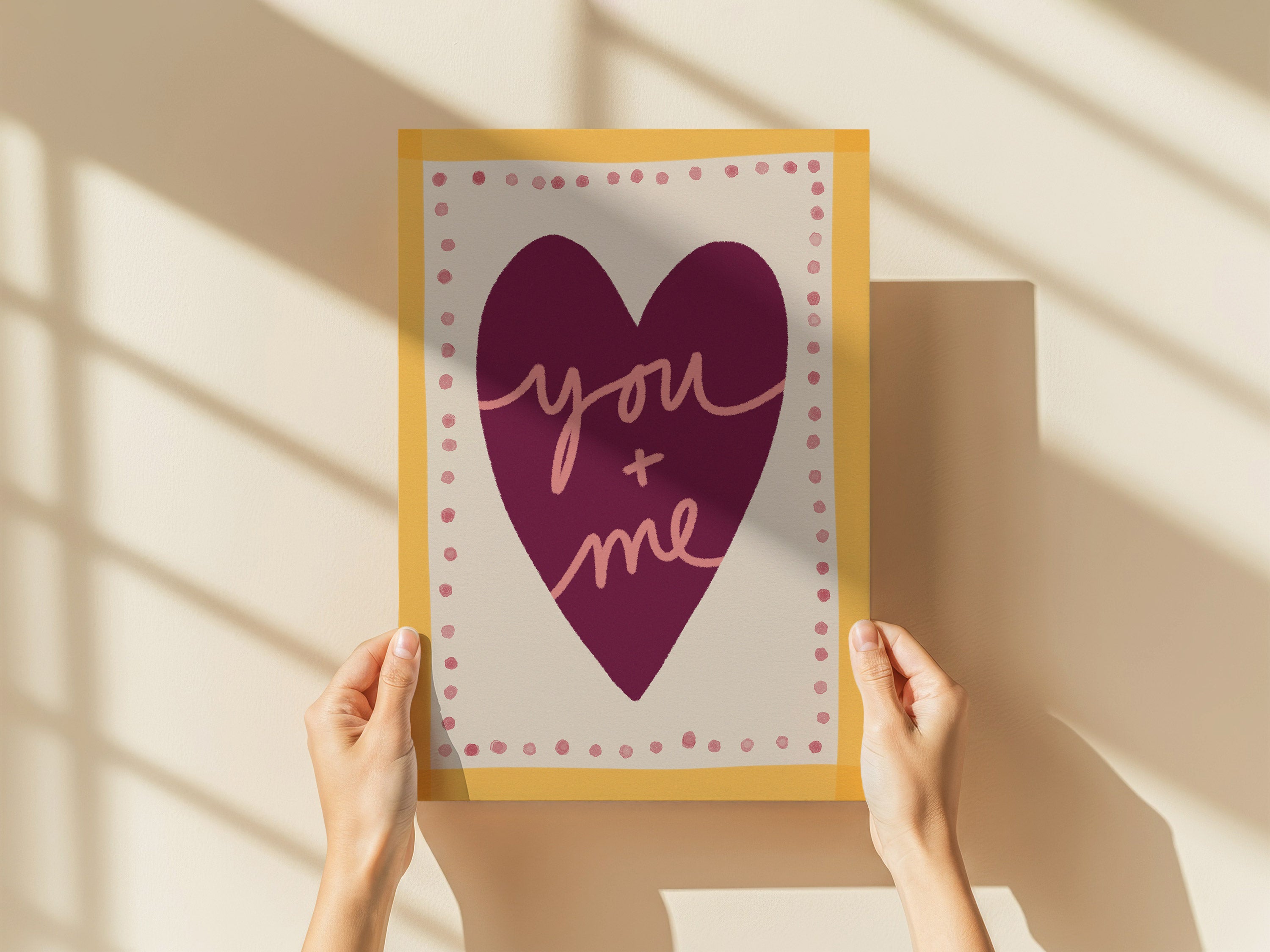 You & Me Print